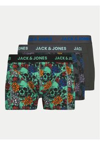 Jack & Jones - Jack&Jones Komplet 3 par bokserek 12260073 Kolorowy. Materiał: bawełna. Wzór: kolorowy