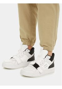 Tommy Jeans Sneakersy Tjm Basket Leather Buckle Mid EM0EM01288 Biały. Kolor: biały #2