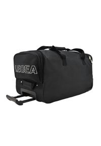 LEGEA - Trolley podróżny SALERNO 59 x 32 x 32 cm. Kolor: czarny. Wzór: haft. Styl: sportowy #1