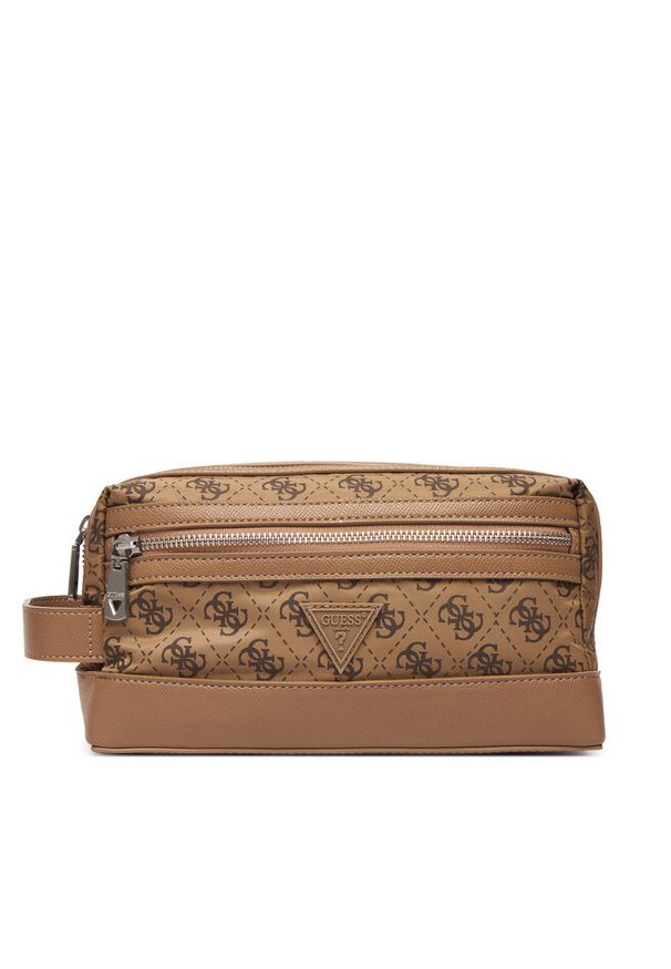 Kosmetyczka Guess. Kolor: beżowy
