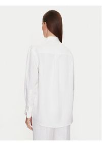 BOSS - Boss Koszula Beina 50514716 Biały Relaxed Fit. Kolor: biały. Materiał: wiskoza, len #4