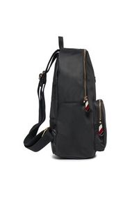 TOMMY HILFIGER - Tommy Hilfiger Plecak Poppy AW0AW15641 Czarny. Kolor: czarny. Materiał: nylon, materiał #5