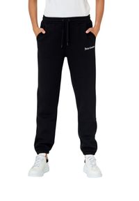 Juicy Couture - JUICY COUTURE Czarne damskie spodnie Sora, Rozmiar S. Kolor: czarny. Materiał: bawełna, guma #5