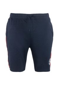 ZFOAM - Męskie Szorty ATHL DPT Balzo – Navy, 100% Bawełna. Kolor: czerwony, niebieski, wielokolorowy, biały. Materiał: bawełna. Sport: fitness #1