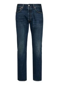 Levi's® Jeansy 501® 00501-3061 Granatowy Original Fit. Kolor: niebieski