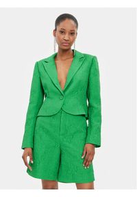 Custommade Szorty materiałowe Nanna 999459723 Zielony Regular Fit. Kolor: zielony. Materiał: syntetyk
