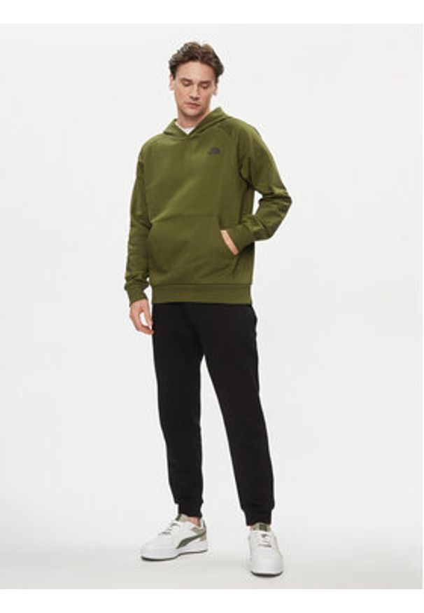 The North Face Bluza Redbox NF0A2ZWU Zielony Regular Fit. Kolor: zielony. Materiał: bawełna