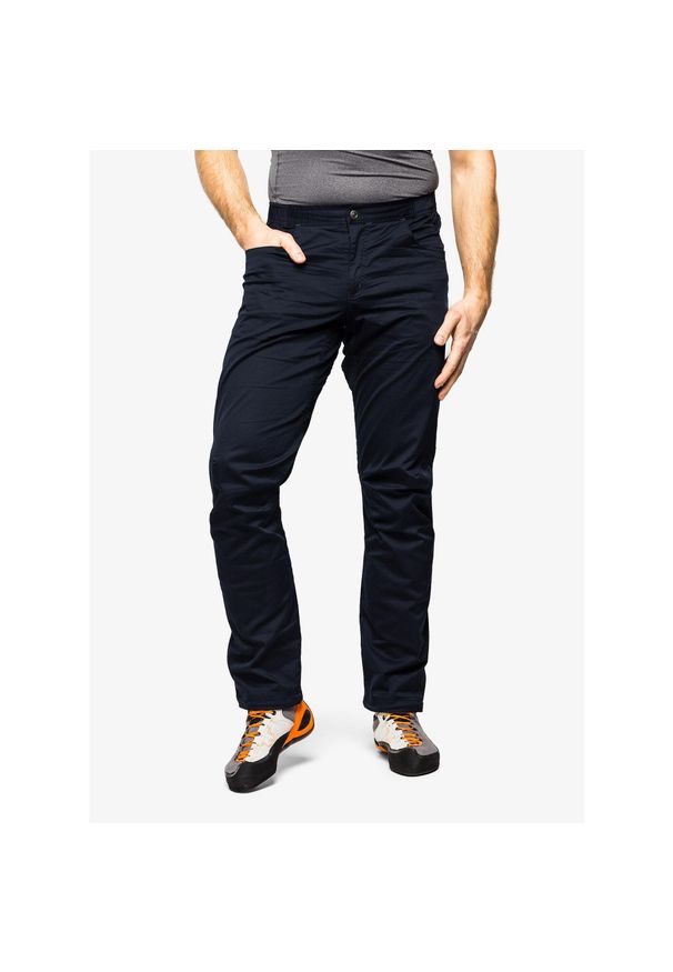 OCUN - Spodnie wspinaczkowe męskie Ocun Drago Organic Pants. Kolor: szary