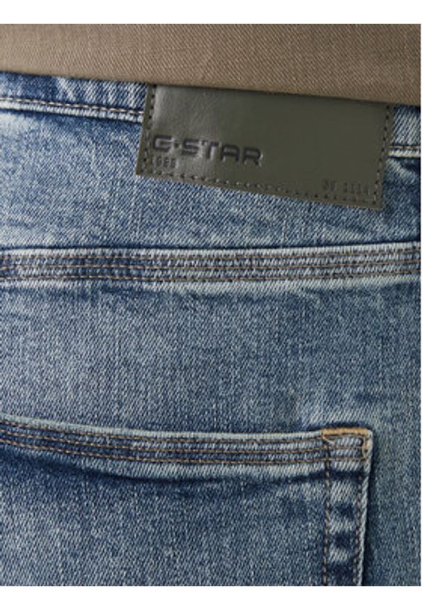 G-Star RAW - G-Star Raw Jeansy Streem D28534-E205 Błękitny Slim Fit. Kolor: niebieski