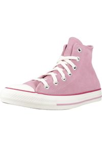 Converse - Buty CONVERSE CHUCK TAYLOR ALL STAR CONTRAST SUEDE Rose. Kolor: różowy. Materiał: tkanina. Styl: sportowy #1