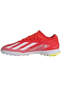 Adidas - Buty piłkarskie adidas X Crazyfast League Tf Jr IF0679 czerwone. Zapięcie: sznurówki. Kolor: czerwony. Materiał: syntetyk, guma. Sport: piłka nożna #5