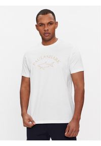 PAUL & SHARK - Paul&Shark T-Shirt 24411032 Biały Regular Fit. Kolor: biały. Materiał: bawełna #1