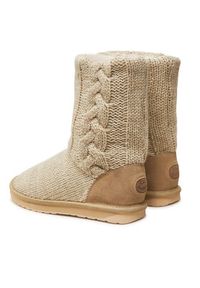 EMU Australia Kapcie Bartle W13142 Écru. Materiał: wełna, materiał #4