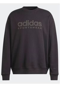 Adidas - adidas Bluza ALL SZN Fleece Graphic IW1190 Czarny Regular Fit. Kolor: czarny. Materiał: syntetyk, bawełna #5