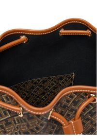 TOMMY HILFIGER - Tommy Hilfiger Torebka Th Monoplay Bucket Le AW0AW18847 Czarny. Kolor: czarny. Materiał: skórzane #2