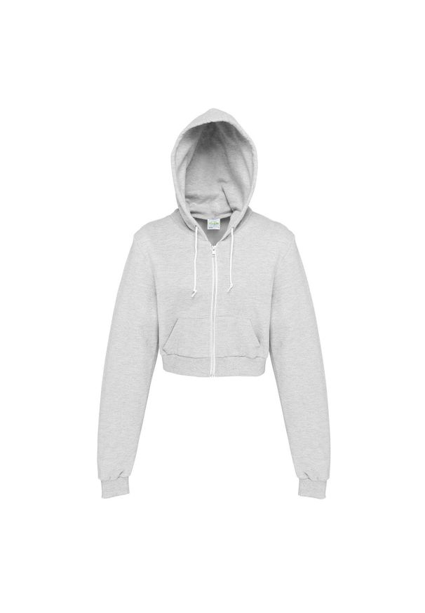 AWDIS - Bluza Z Kapturem Damska Wrzosowa. Typ kołnierza: kaptur. Kolor: szary