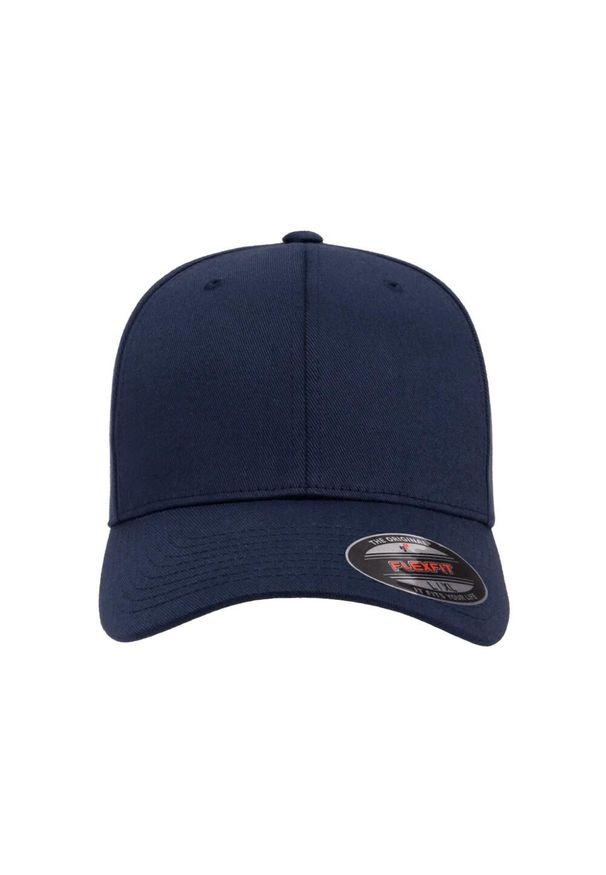 FLEXFIT - Czapka Z Daszkiem Dziecięca Wooly Combed. Kolor: niebieski