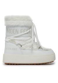 Śniegowce Moon Boot. Kolor: biały