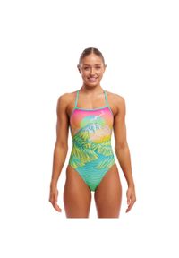 FUNKITA - Strój pływacki jednoczęściowy damski Funkita Strapped In One Piece. Kolor: wielokolorowy