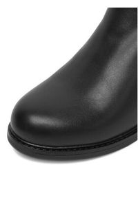 DeeZee Botki HX21055-1A Czarny. Kolor: czarny. Materiał: syntetyk, materiał