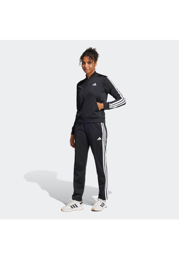 Adidas - Dres fitness damski ADIDAS. Materiał: dresówka. Sport: fitness