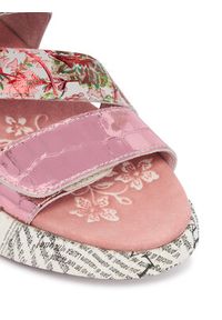 Laura Vita Sandały Nikito 19 Różowy. Kolor: różowy. Materiał: skóra #2