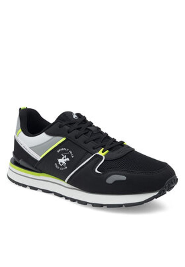 Beverly Hills Polo Club Sneakersy V5-6140 Czarny. Kolor: czarny. Materiał: materiał