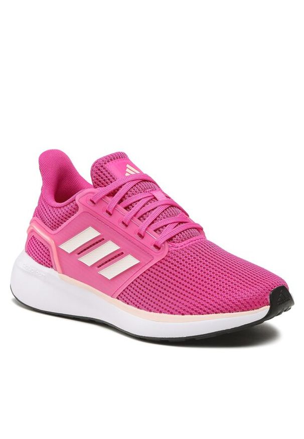 Adidas - adidas Buty Eq19 Run W HP2402 Różowy. Kolor: różowy. Materiał: materiał. Sport: bieganie
