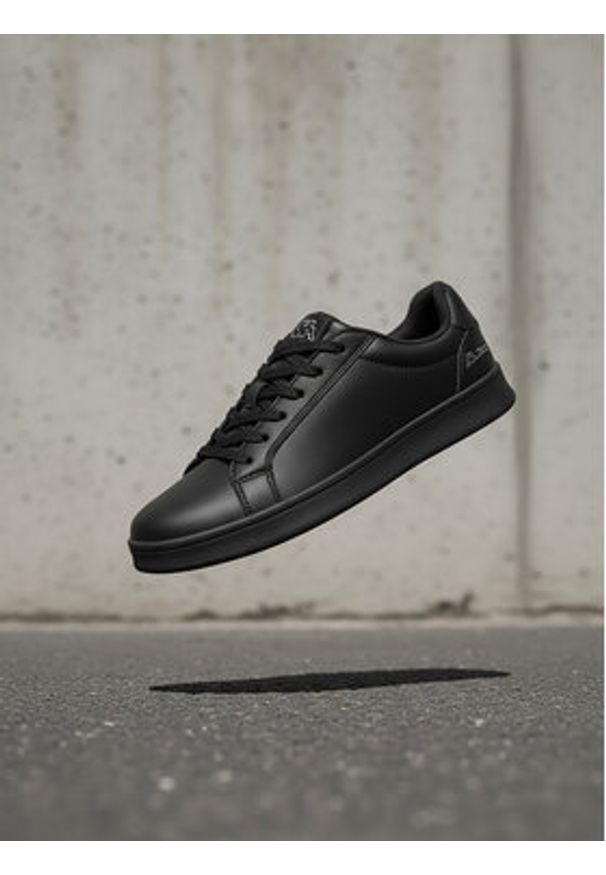 Kappa Sneakersy CEO-MP87-26146 Czarny. Kolor: czarny. Materiał: skóra
