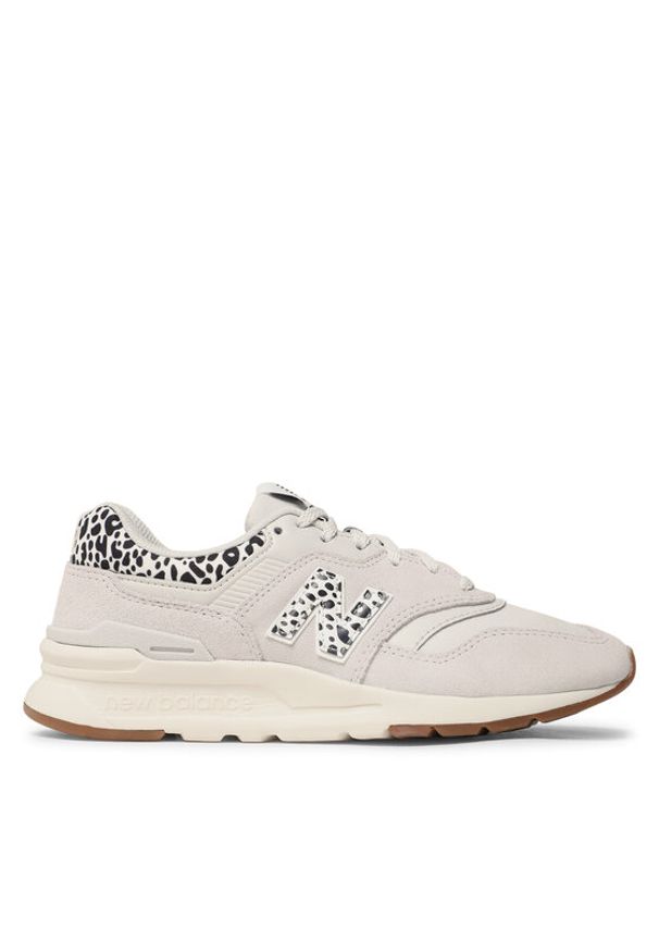 New Balance Sneakersy CW997HWD Beżowy. Kolor: beżowy. Materiał: zamsz, skóra