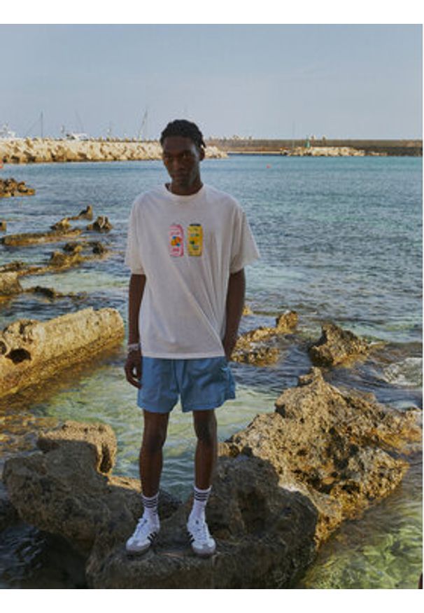 !SOLID - Solid T-Shirt 21108243 Biały Relaxed Fit. Kolor: biały. Materiał: bawełna