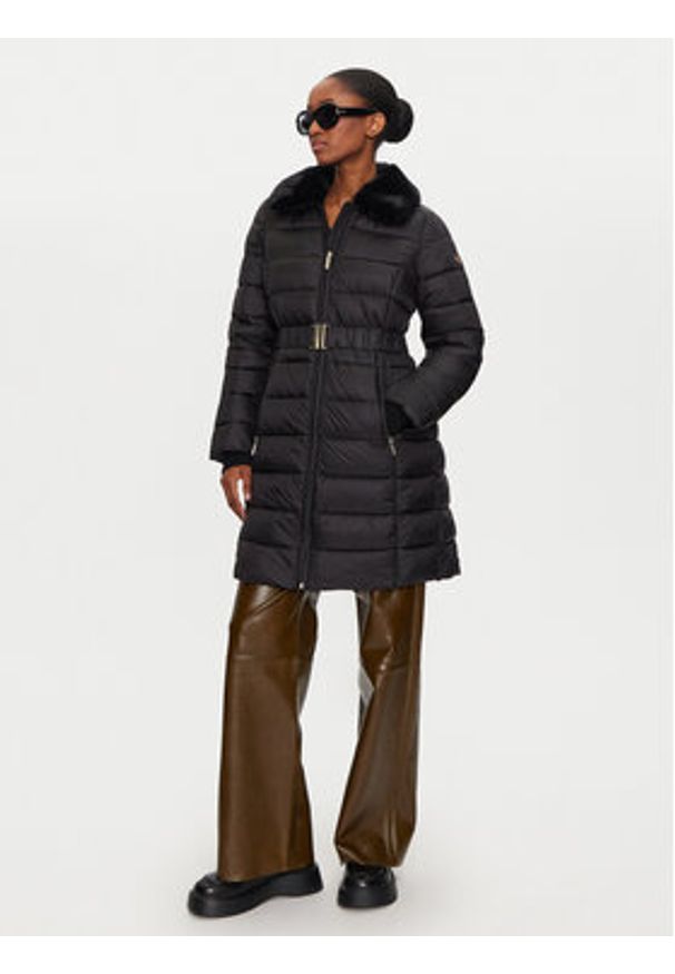 MICHAEL Michael Kors Kurtka zimowa 77B6597M42 Czarny Slim Fit. Kolor: czarny. Materiał: syntetyk. Sezon: zima