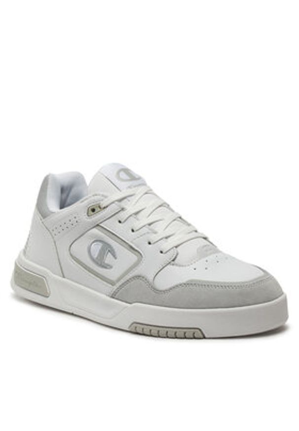 Champion Sneakersy Z80 Low Low Cut Shoe S22217-CHA-WW010 Biały. Kolor: biały. Materiał: skóra
