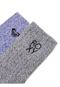 Roxy Skarpety CEO_AS_ROXY_06_W_AW25 (2 PACK) mix Szary. Kolor: szary. Materiał: poliester, materiał #3