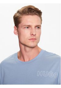 Hugo T-Shirt 50478916 Niebieski Relaxed Fit. Kolor: niebieski. Materiał: bawełna