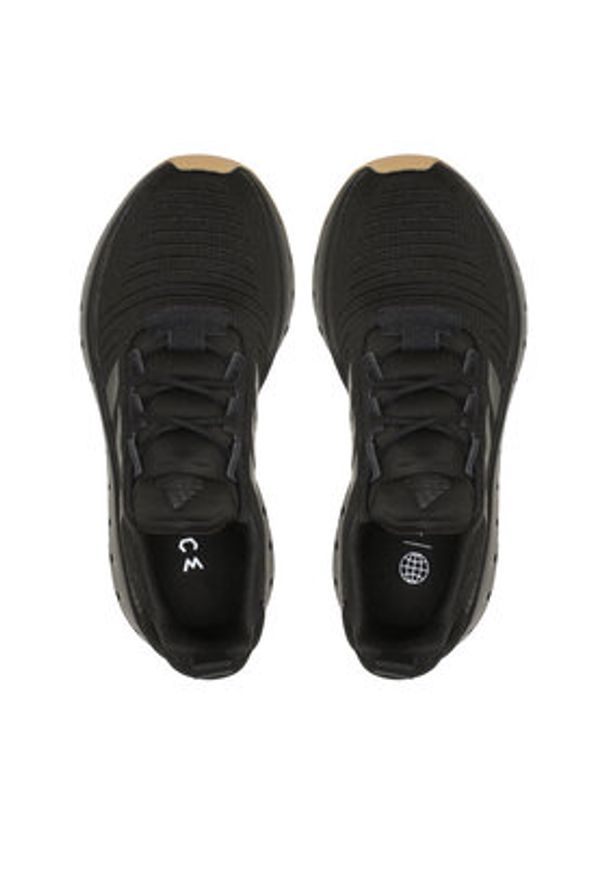Adidas - adidas Sneakersy Swift Run IG4704 Czarny. Kolor: czarny. Materiał: materiał. Sport: bieganie