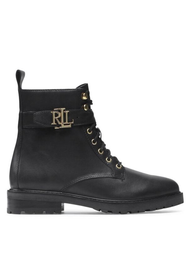 Lauren Ralph Lauren - LAUREN RALPH LAUREN Botki Elridge 802838413001 Czarny. Kolor: czarny. Materiał: skóra