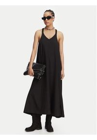 G-Star RAW - G-Star Raw Sukienka letnia D28398-E344 Czarny Relaxed Fit. Kolor: czarny. Materiał: syntetyk. Sezon: lato #2