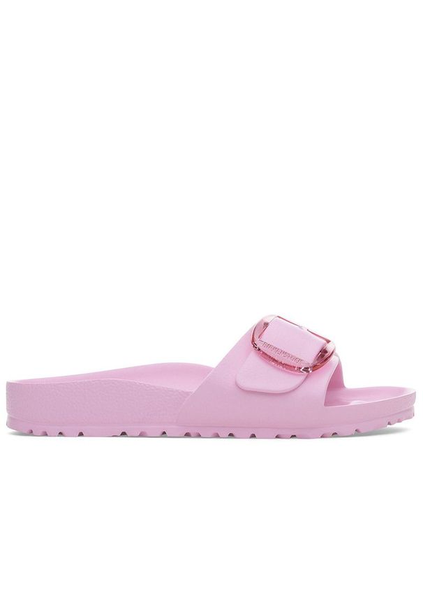 Klapki Birkenstock Madrid Big Buckle 1029615 - różowe. Kolor: różowy. Wzór: aplikacja