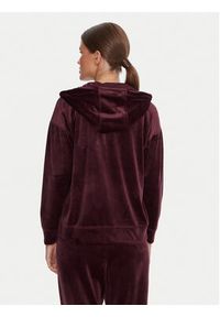 DKNY Sport Bluza DP5J9634 Bordowy Regular Fit. Kolor: czerwony. Materiał: syntetyk. Styl: sportowy #5