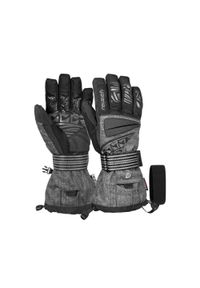 Rękawice narciarskie Reusch Sweeber II R-tex® XT. Kolor: czarny, szary, wielokolorowy, fioletowy. Materiał: poliamid. Sezon: zima. Sport: narciarstwo #1