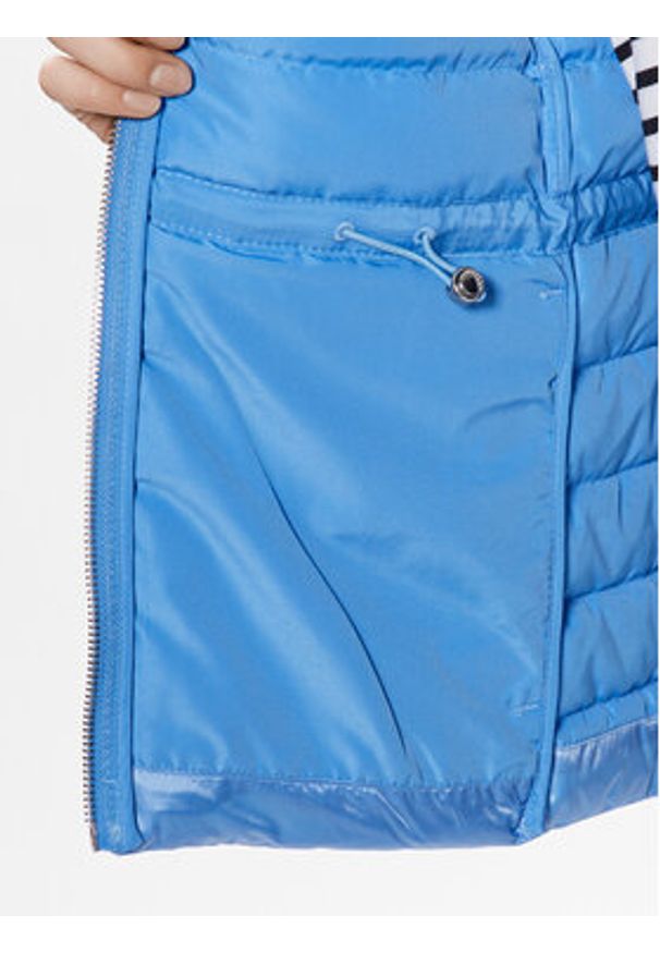 TOMMY HILFIGER - Tommy Hilfiger Kurtka puchowa WW0WW37264 Błękitny Regular Fit. Kolor: niebieski. Materiał: syntetyk