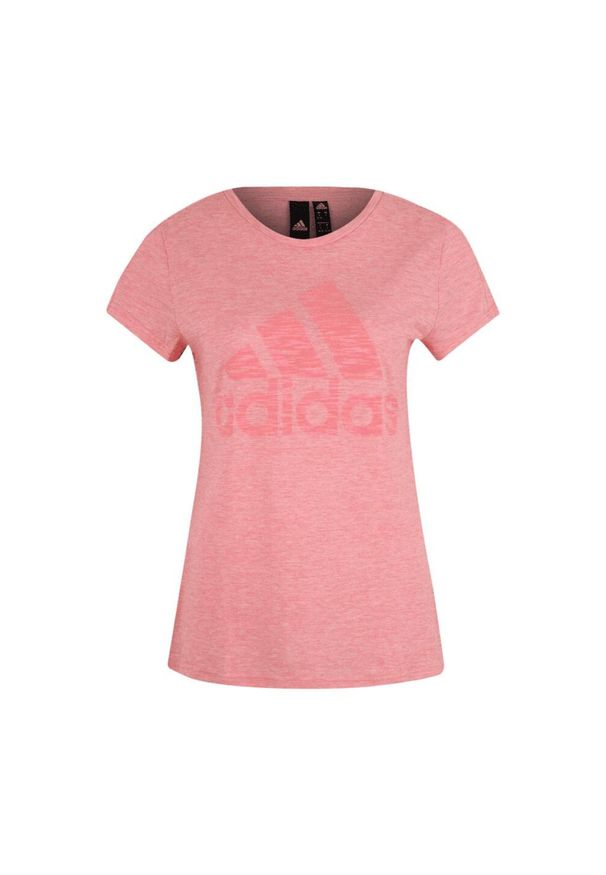 Koszulka Adidas W Winners Tee. Kolor: różowy