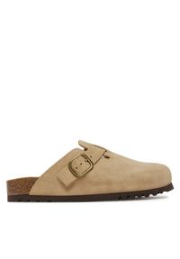 Klapki Scholl. Kolor: beżowy #1