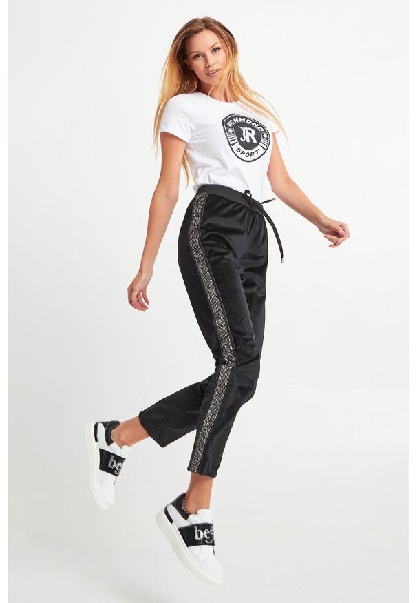 John Richmond Sport - T-SHIRT SUARES JOHN RICHMOND SPORT. Okazja: na co dzień. Materiał: materiał. Styl: sportowy