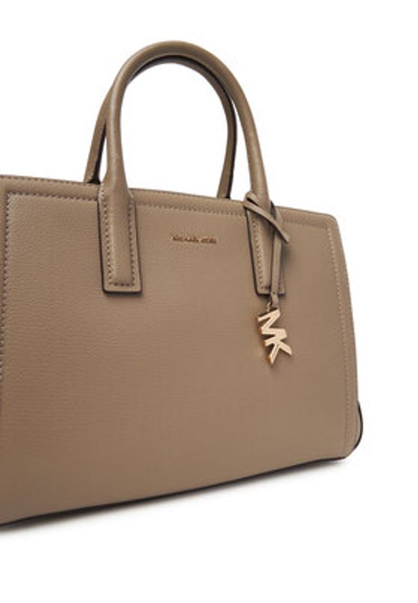 MICHAEL Michael Kors Torebka Laila 30R5G9IS6L Beżowy. Kolor: beżowy. Materiał: skórzane