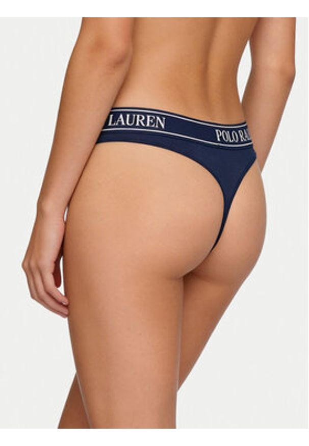 Polo Ralph Lauren Komplet stringów 4P0708 Granatowy. Kolor: niebieski. Materiał: bawełna