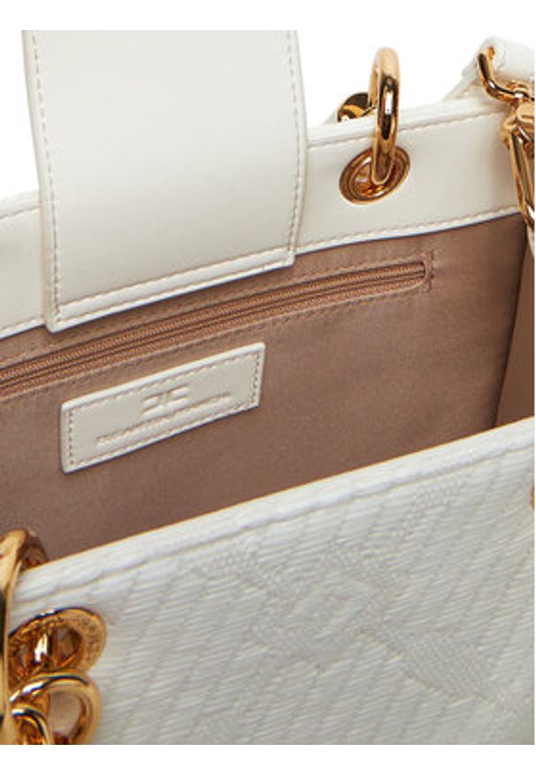 Elisabetta Franchi Torba q-roa-36127 Biały. Kolor: biały
