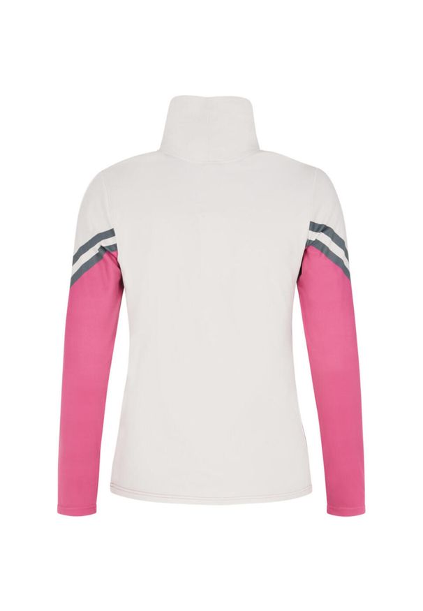 Damski polar 1/4 zip Protest Merci. Kolor: różowy. Materiał: polar. Długość rękawa: długi rękaw. Długość: długie. Sezon: zima. Sport: narciarstwo