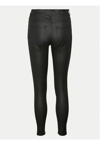 Vero Moda Spodnie z imitacji skóry Flash 10314591 Czarny Skinny Fit. Kolor: czarny. Materiał: skóra #6